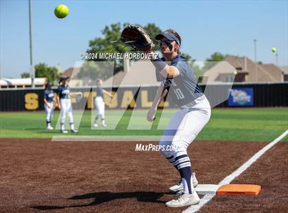 Thumbnail 2 in Forney vs. Walnut Grove (UIL 5A Softball Regional Semi-Final) photogallery.