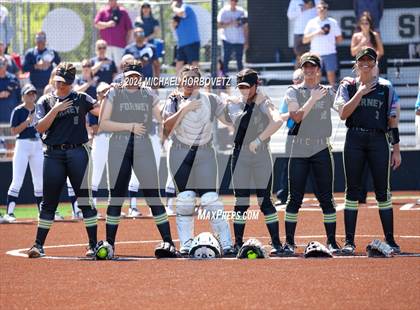 Thumbnail 3 in Forney vs. Walnut Grove (UIL 5A Softball Regional Semi-Final) photogallery.