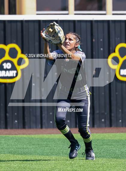 Thumbnail 1 in Forney vs. Walnut Grove (UIL 5A Softball Regional Semi-Final) photogallery.