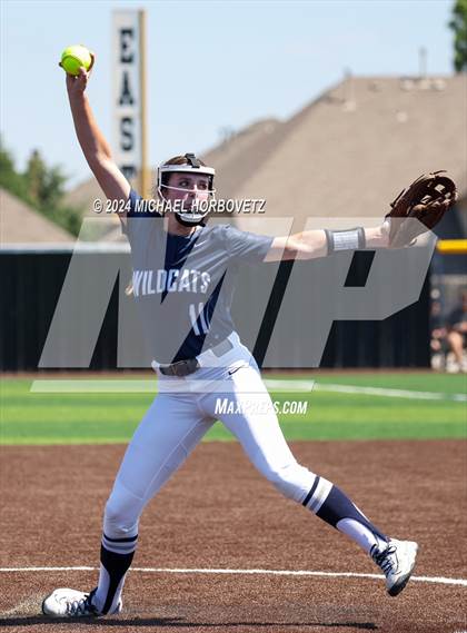 Thumbnail 2 in Forney vs. Walnut Grove (UIL 5A Softball Regional Semi-Final) photogallery.