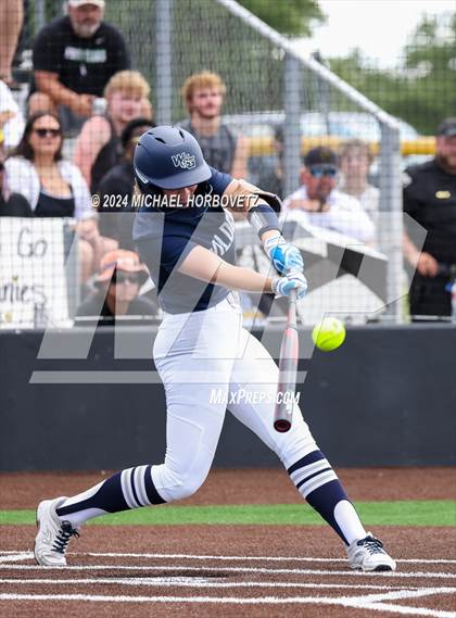Thumbnail 2 in Forney vs. Walnut Grove (UIL 5A Softball Regional Semi-Final) photogallery.