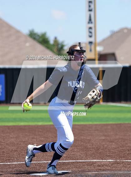 Thumbnail 1 in Forney vs. Walnut Grove (UIL 5A Softball Regional Semi-Final) photogallery.