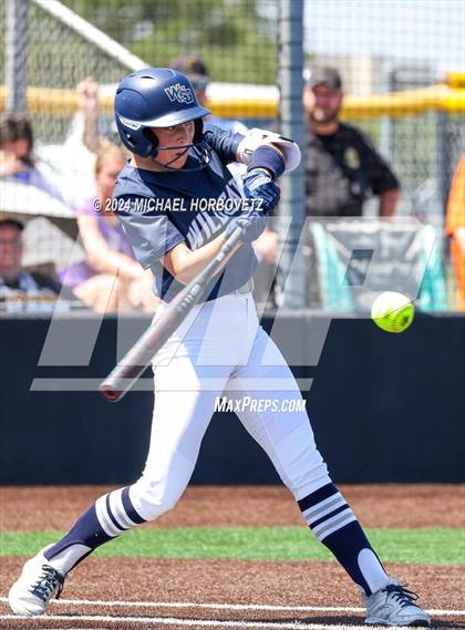 Thumbnail 1 in Forney vs. Walnut Grove (UIL 5A Softball Regional Semi-Final) photogallery.