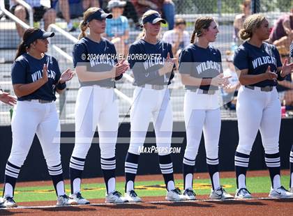 Thumbnail 1 in Forney vs. Walnut Grove (UIL 5A Softball Regional Semi-Final) photogallery.
