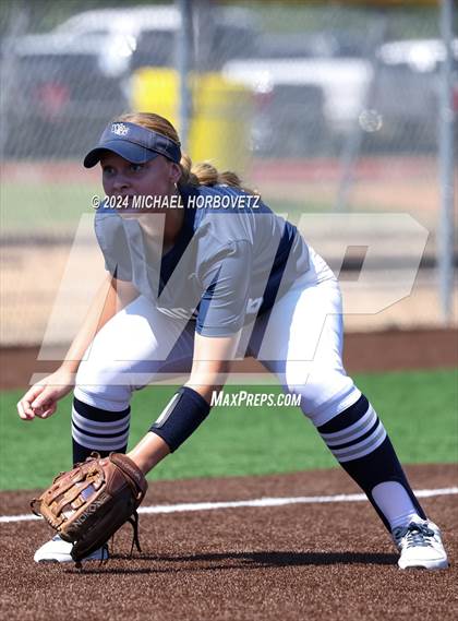 Thumbnail 2 in Forney vs. Walnut Grove (UIL 5A Softball Regional Semi-Final) photogallery.