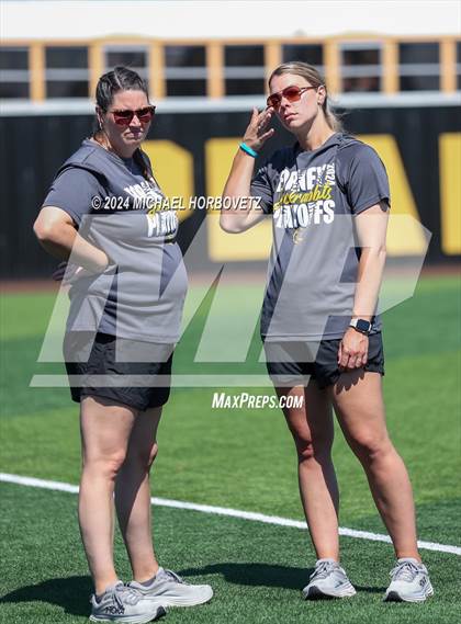 Thumbnail 2 in Forney vs. Walnut Grove (UIL 5A Softball Regional Semi-Final) photogallery.