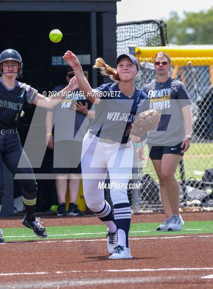 Thumbnail 3 in Forney vs. Walnut Grove (UIL 5A Softball Regional Semi-Final) photogallery.