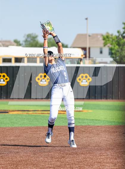 Thumbnail 3 in Forney vs. Walnut Grove (UIL 5A Softball Regional Semi-Final) photogallery.