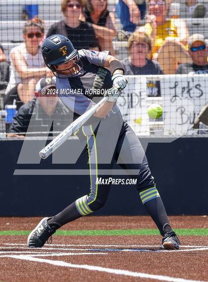 Thumbnail 3 in Forney vs. Walnut Grove (UIL 5A Softball Regional Semi-Final) photogallery.
