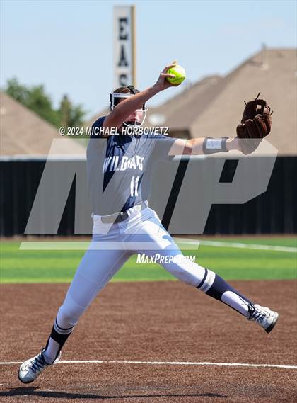 Thumbnail 1 in Forney vs. Walnut Grove (UIL 5A Softball Regional Semi-Final) photogallery.
