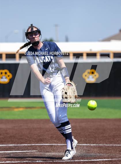 Thumbnail 2 in Forney vs. Walnut Grove (UIL 5A Softball Regional Semi-Final) photogallery.