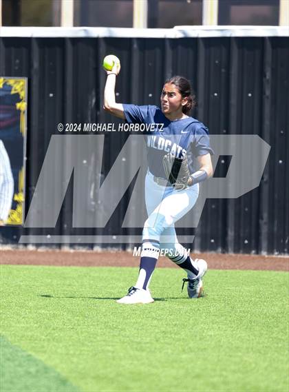 Thumbnail 3 in Forney vs. Walnut Grove (UIL 5A Softball Regional Semi-Final) photogallery.