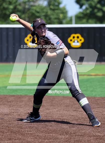 Thumbnail 3 in Forney vs. Walnut Grove (UIL 5A Softball Regional Semi-Final) photogallery.