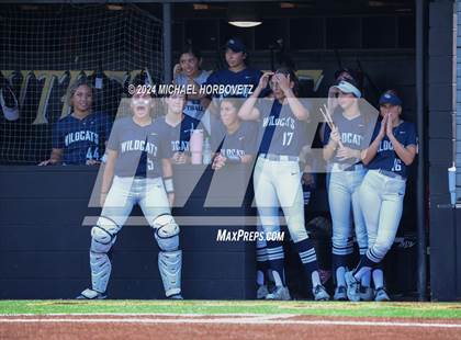 Thumbnail 3 in Forney vs. Walnut Grove (UIL 5A Softball Regional Semi-Final) photogallery.