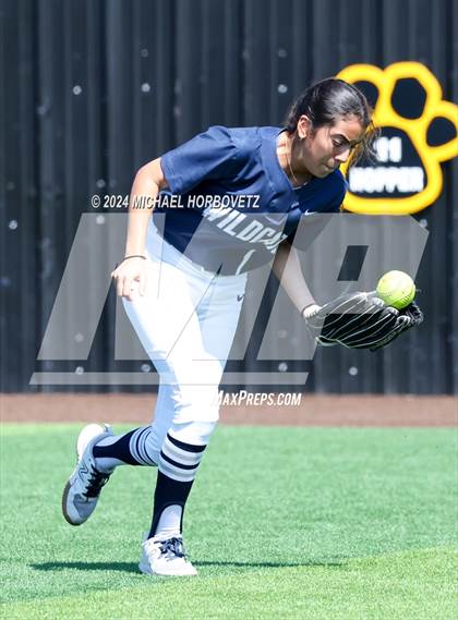Thumbnail 3 in Forney vs. Walnut Grove (UIL 5A Softball Regional Semi-Final) photogallery.
