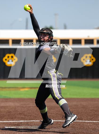 Thumbnail 2 in Forney vs. Walnut Grove (UIL 5A Softball Regional Semi-Final) photogallery.