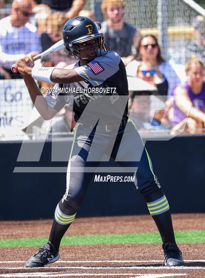 Thumbnail 2 in Forney vs. Walnut Grove (UIL 5A Softball Regional Semi-Final) photogallery.
