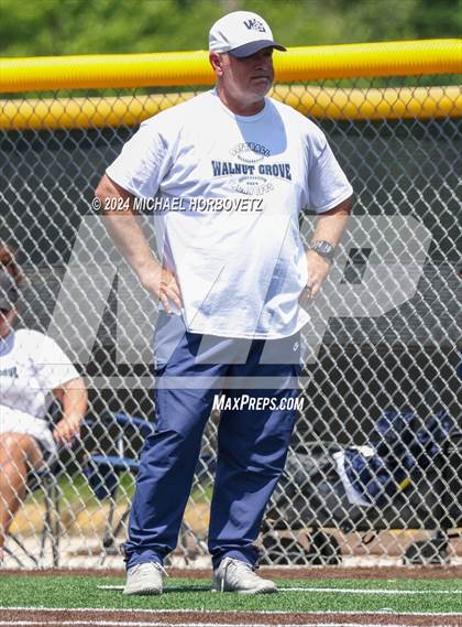 Thumbnail 3 in Forney vs. Walnut Grove (UIL 5A Softball Regional Semi-Final) photogallery.