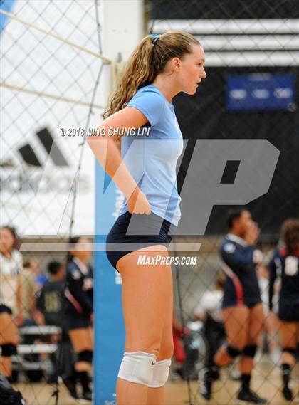 Thumbnail 3 in Corona del Mar vs. Beckman (Queen's Court Tournament) photogallery.