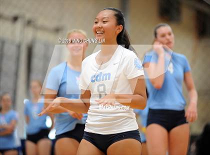 Thumbnail 1 in Corona del Mar vs. Beckman (Queen's Court Tournament) photogallery.