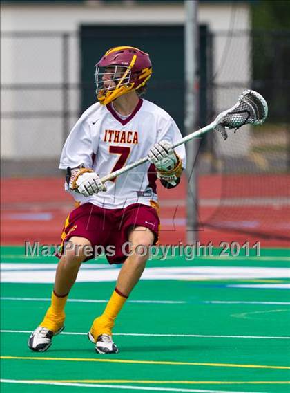 Thumbnail 3 in Ithaca vs. Farmingdale (NYSPHSAA Class A Final) photogallery.