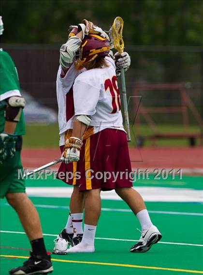 Thumbnail 2 in Ithaca vs. Farmingdale (NYSPHSAA Class A Final) photogallery.