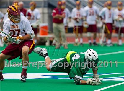 Thumbnail 2 in Ithaca vs. Farmingdale (NYSPHSAA Class A Final) photogallery.