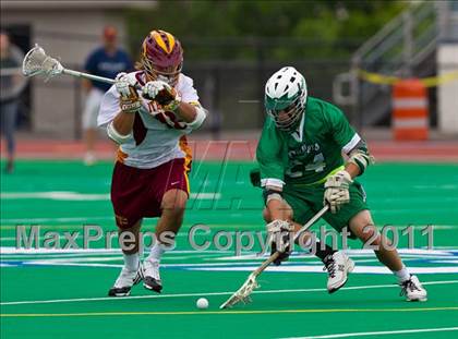 Thumbnail 3 in Ithaca vs. Farmingdale (NYSPHSAA Class A Final) photogallery.