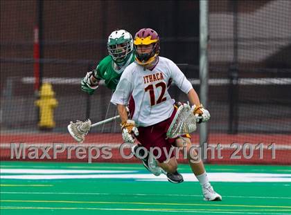 Thumbnail 2 in Ithaca vs. Farmingdale (NYSPHSAA Class A Final) photogallery.