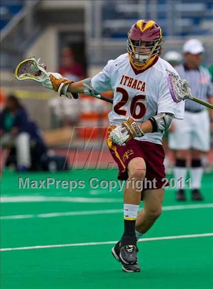 Thumbnail 3 in Ithaca vs. Farmingdale (NYSPHSAA Class A Final) photogallery.