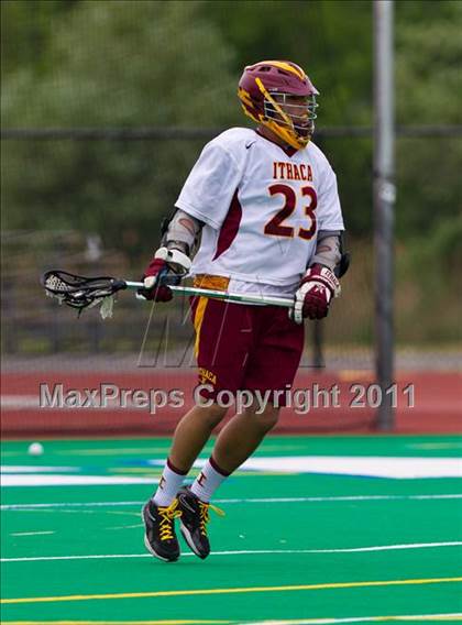 Thumbnail 3 in Ithaca vs. Farmingdale (NYSPHSAA Class A Final) photogallery.
