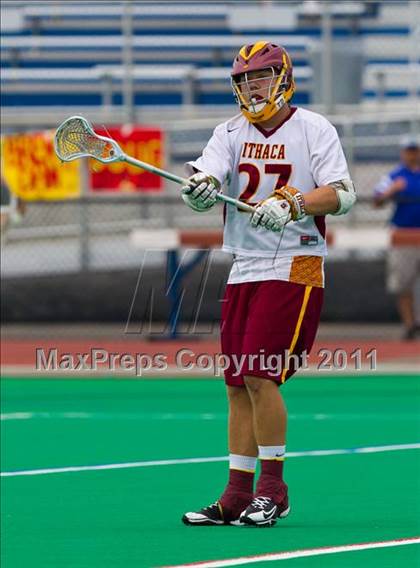Thumbnail 2 in Ithaca vs. Farmingdale (NYSPHSAA Class A Final) photogallery.