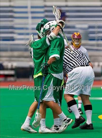 Thumbnail 3 in Ithaca vs. Farmingdale (NYSPHSAA Class A Final) photogallery.