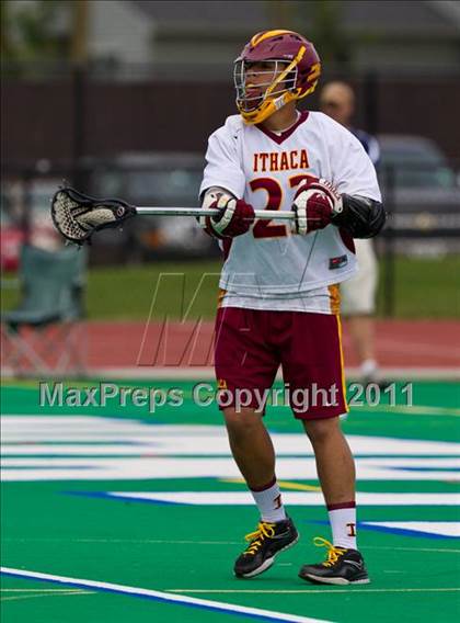 Thumbnail 3 in Ithaca vs. Farmingdale (NYSPHSAA Class A Final) photogallery.