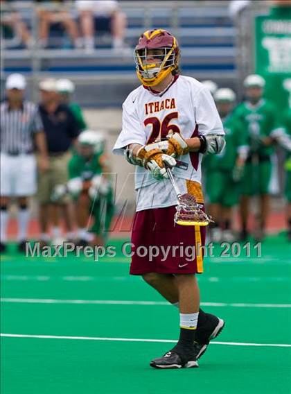 Thumbnail 2 in Ithaca vs. Farmingdale (NYSPHSAA Class A Final) photogallery.