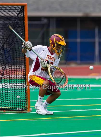 Thumbnail 3 in Ithaca vs. Farmingdale (NYSPHSAA Class A Final) photogallery.