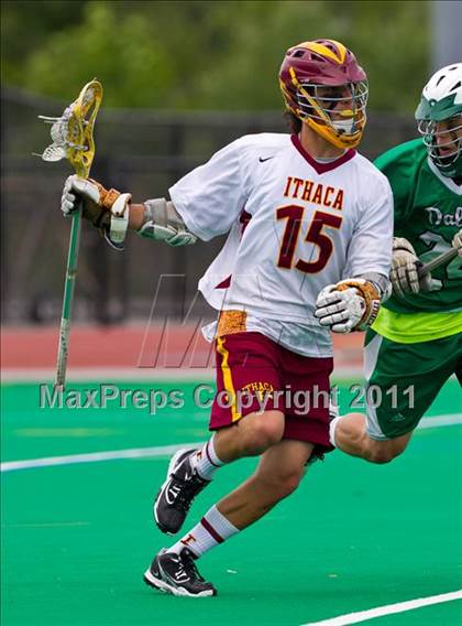 Thumbnail 3 in Ithaca vs. Farmingdale (NYSPHSAA Class A Final) photogallery.