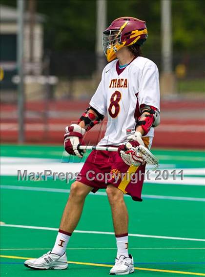 Thumbnail 2 in Ithaca vs. Farmingdale (NYSPHSAA Class A Final) photogallery.
