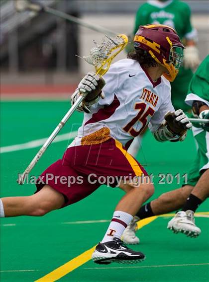 Thumbnail 2 in Ithaca vs. Farmingdale (NYSPHSAA Class A Final) photogallery.