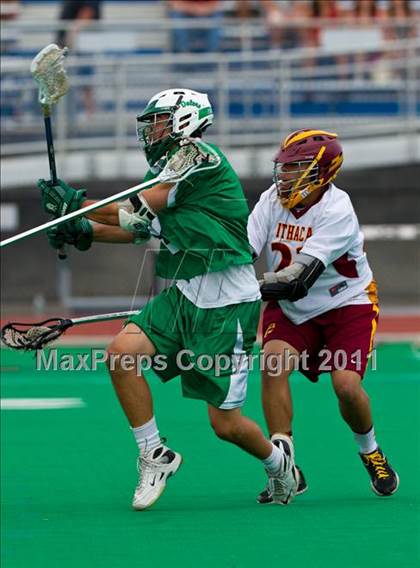 Thumbnail 3 in Ithaca vs. Farmingdale (NYSPHSAA Class A Final) photogallery.