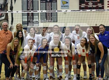 Thumbnail 2 in Cherokee Trail vs Legend (CHSAA 5A Regional Playoff) photogallery.