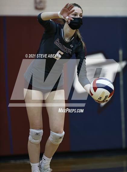 Thumbnail 1 in Cherokee Trail vs Legend (CHSAA 5A Regional Playoff) photogallery.