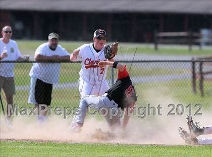 Thumbnail 1 in Brockway @ Clarion Area (PIAA District IX Quarterfinal) photogallery.