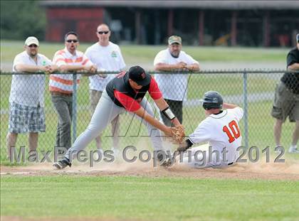 Thumbnail 3 in Brockway @ Clarion Area (PIAA District IX Quarterfinal) photogallery.