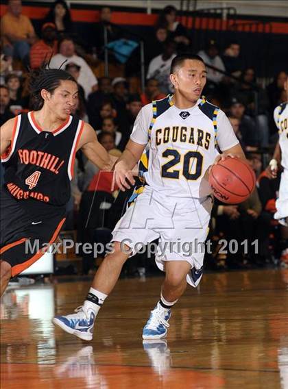 Thumbnail 1 in Foothill vs. Center (CIF SJS D3 Playoffs) photogallery.