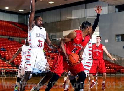 Thumbnail 1 in Hirschi vs. John Paul II (DFW Basketball Challenge) photogallery.