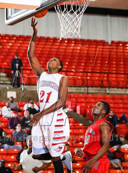 Thumbnail 1 in Hirschi vs. John Paul II (DFW Basketball Challenge) photogallery.