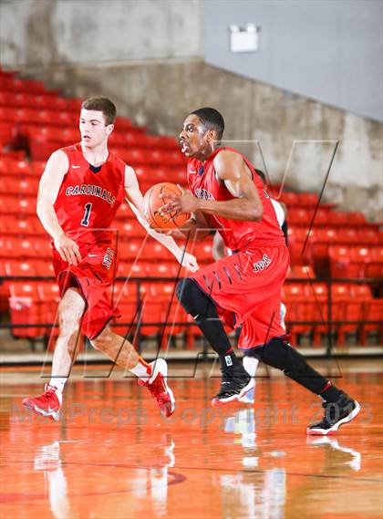 Thumbnail 2 in Hirschi vs. John Paul II (DFW Basketball Challenge) photogallery.