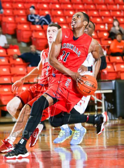 Thumbnail 3 in Hirschi vs. John Paul II (DFW Basketball Challenge) photogallery.