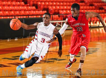 Thumbnail 1 in Hirschi vs. John Paul II (DFW Basketball Challenge) photogallery.